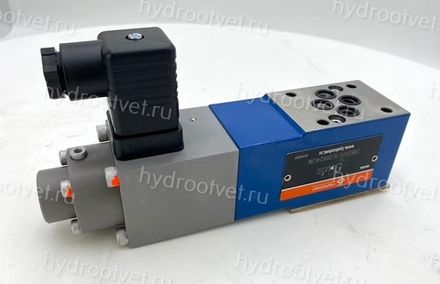 ZDBEE6VP2-1X/200G24K31M - Пропорциональный предохранительный клапан Ду6 (расход до 30 л/мин), давление регулировки до 200 бар, встроенные усилитель = есть, монтаж - модульный