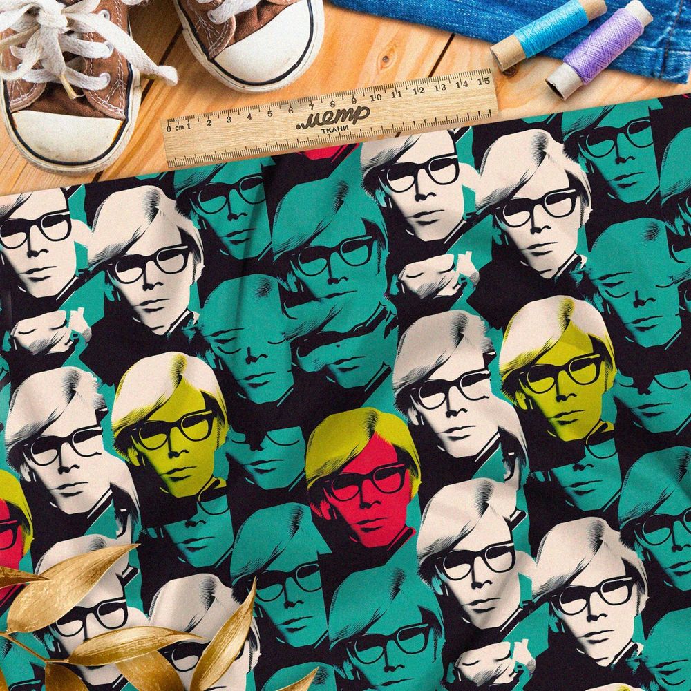 Ткань бифлекс  Энди Уорхол