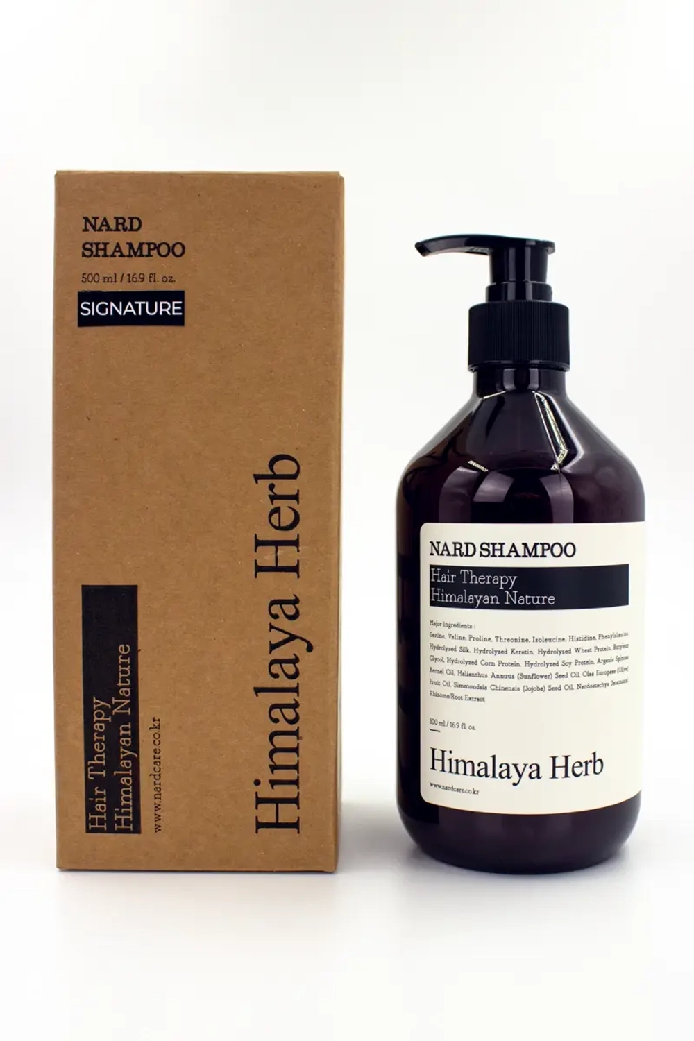 BOUQUET GARNI NARD - ШАМПУНЬ ДЛЯ ВОЛОС И КОЖИ ГОЛОВЫ SHAMPOO SIGNATURE, 500 МЛ