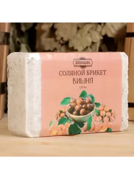 Соляной брикет "Добропаров" Вишня, 1,35 кг