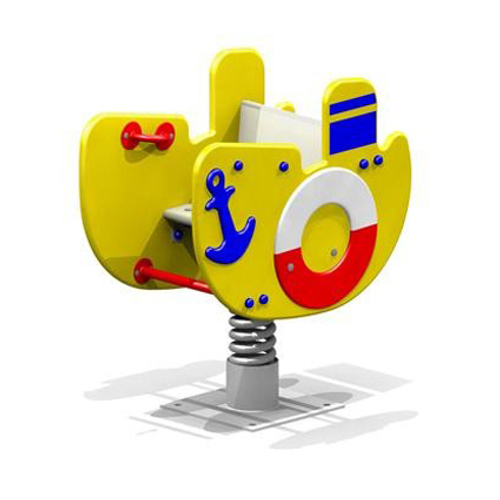 Качалка на пружине «Пароходик»