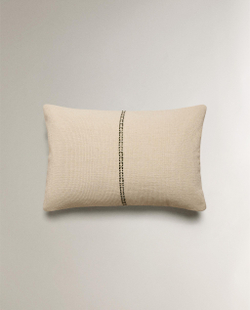 Zara Home наволочка декоративная из хлопка, зелёный, 40x60 см · 6192/008