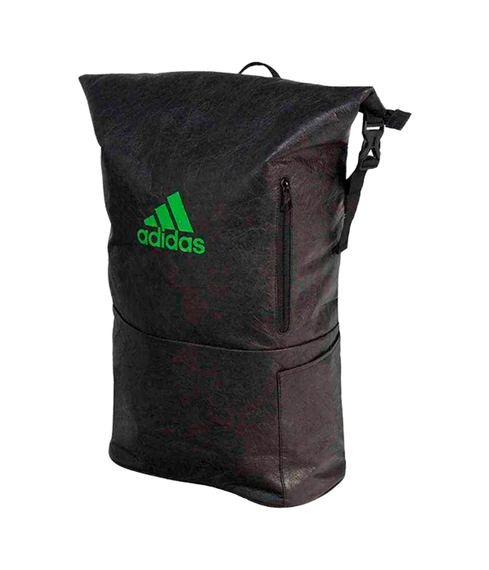 Рюкзак для падел Adidas Multigame Black-Green, водонепроницаемый и прочный