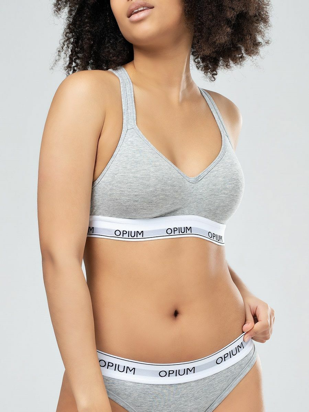 Комфортный топ-бра в спортивном стиле (Размер: S) (Цвет: черный)