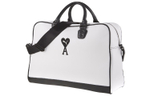 PUMA AMI Collaboration Polyurethane Shoulder Bag, Crossbody Bag, Handbag Regular Unisex White