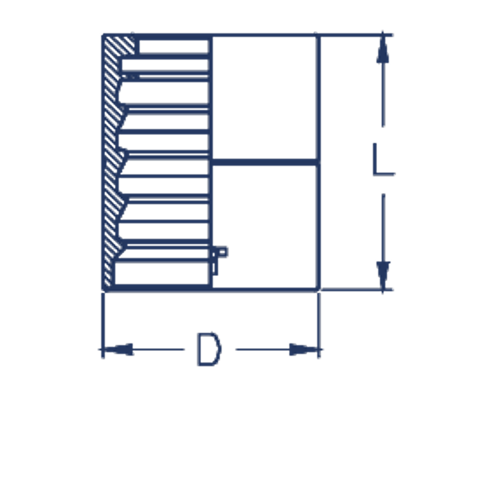 Муфта DN 32 1SN (с зачисткой)