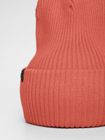 Шапка вязаная весенняя/осенняя МУЛА (Коралл)