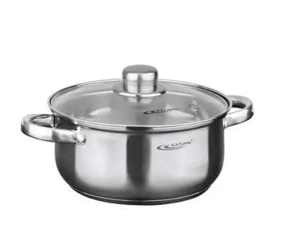 Кастрюля из нержавеющей стали 0,8л «Гретта» Катунь