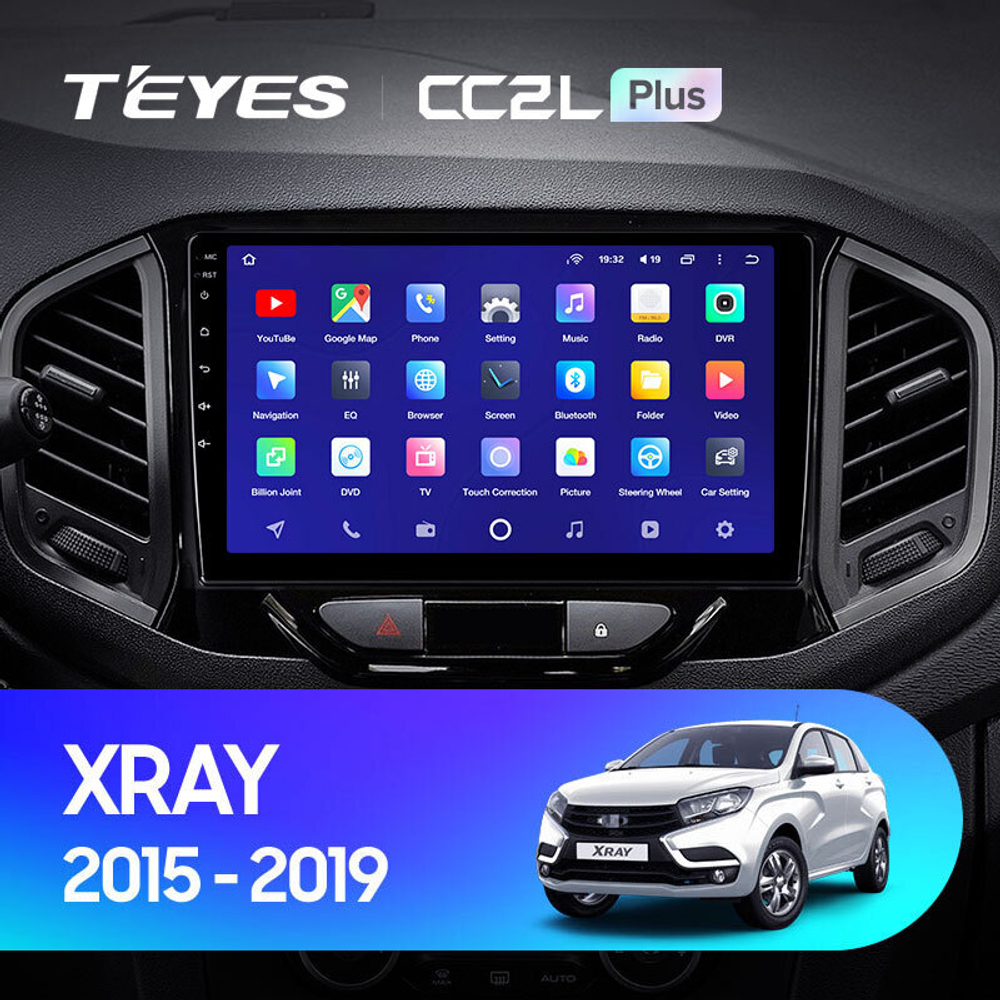 Teyes CC2L Plus 9" для LADA Xray 2015-2019