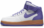 Кроссовки Nike Air Force 1 Light Bone Purple Beige