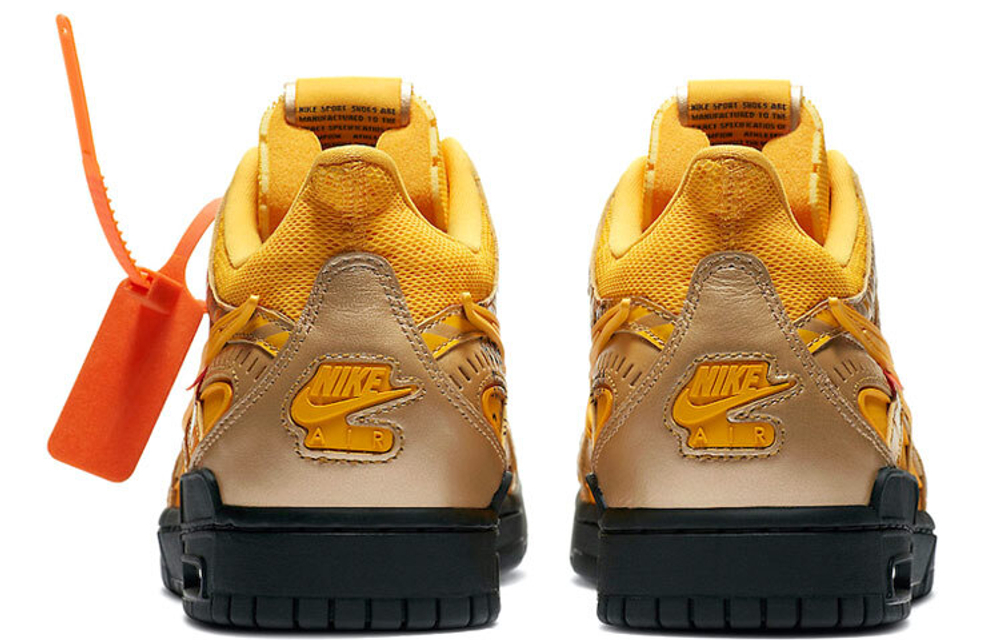 Кроссовки Off-White X Nike Rubber Dunk "University Gold"