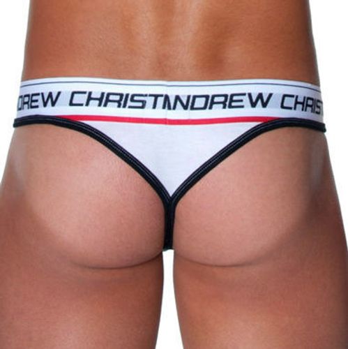 Мужские трусы стринги Andrew Christian String Flexsoft Show It White AC34