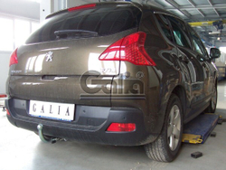 Фаркоп оцинкованный Galia P040A для Peugeot 3008 2009-2016(паспорт и сертификат в комплекте)(без электрики)