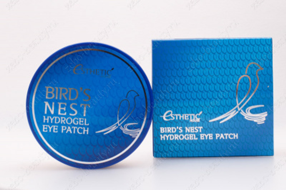 [ESTHETIC HOUSE] Гидрогелевые патчи для глаз ЛАСТОЧКИНО ГНЕЗДО Bird's Nest Hydrogel EyePatch, 60 шт