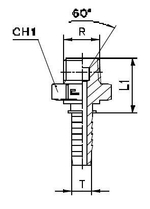 Фитинг DN 08 BSPT 3/8