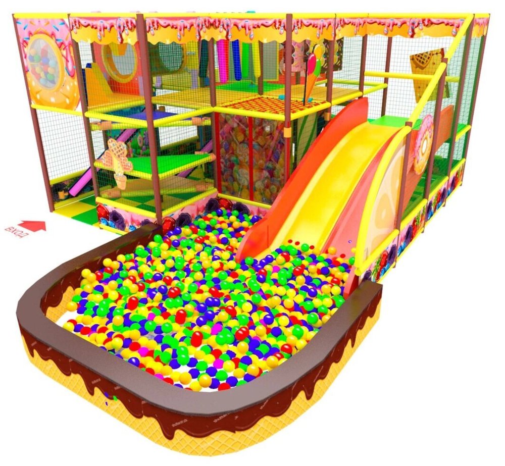 Детский игровой лабиринт «В стране чудес»