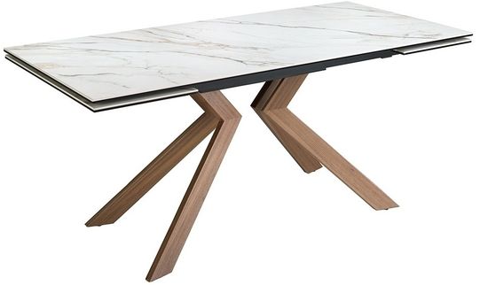 Раздвижной обеденный стол 1120/MC22079DT прямоугольный 180/220/260 x 90 x 76 cm.