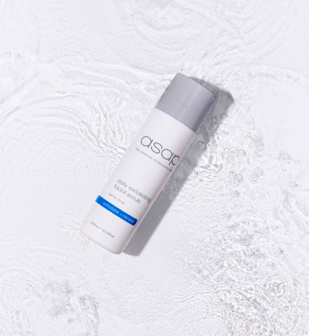 Asap_Daily exfoliating facial scrub, 200 ml / Эксфолиирующий гель-скраб для ежедневного применения