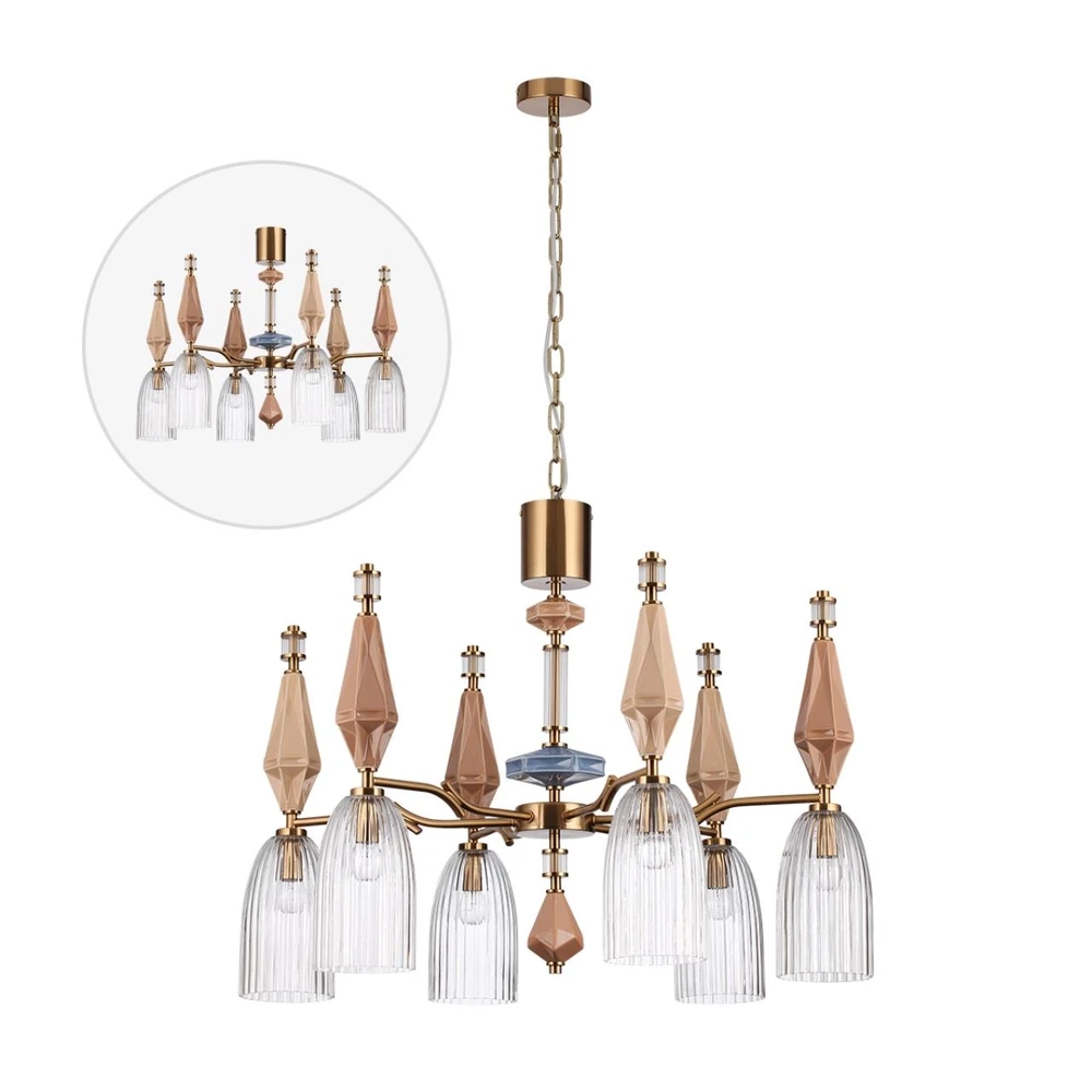 Подвесная люстра Odeon Light TERRA 5414/6