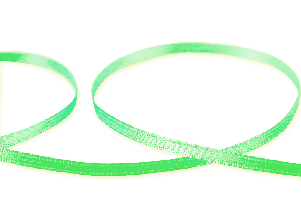 Лента атласная 3 мм AL-3P двухстор. №089 св-салатовый