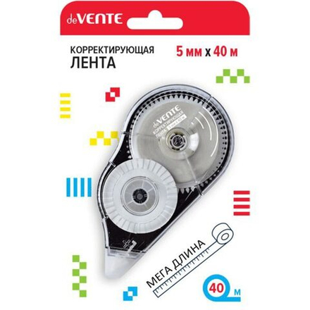 Корректирующая лента deVENTE,  5мм*40м, фронтальный аппликатор
