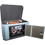 A-iPower A8000EAX бензиновый генератор в кожухе 1400SS RAL 7031 с блоком АВР 400В/25А (8 pin) New УТ-11182386/29109