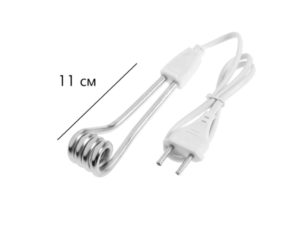 116 / Мини - кипятильник, 220В, 500 Вт, цвет белый (за 1 шт.)