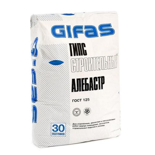 Гипс строительный Г-4 Гифас 30 кг