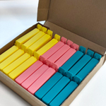 Набор зажимов для пакетов Flena 30 шт, полипропилен