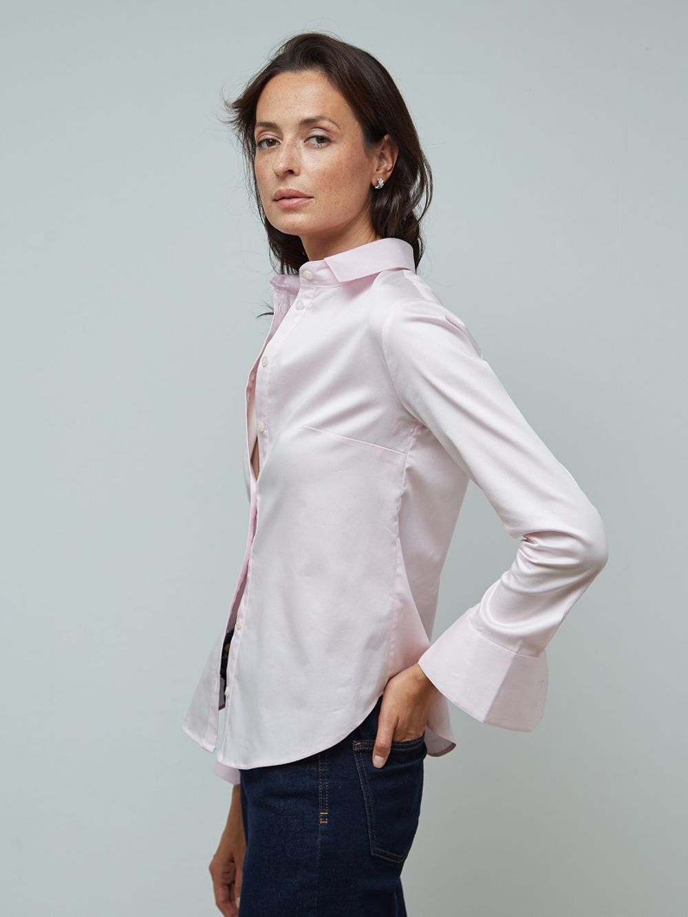 Рубашка Москва розовая