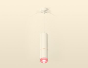 Комплект подвесного светильника с композитным хрусталем 1*GU5.3 XP6312030 SWH/PI белый песок/розовый (A2301, C6342, A2063, C6312, N6152) DIY System Complects Ambrella