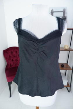 Топ LAUREL изысканный с шелком 44-46 размер