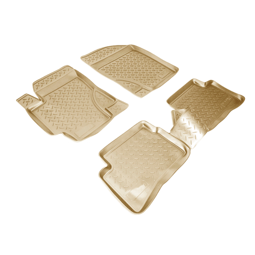 Ковры в салон Norplast/Unidec для Hyundai Verna (2006-2010), Бежевый, арт.NPL-Po-31-80-B