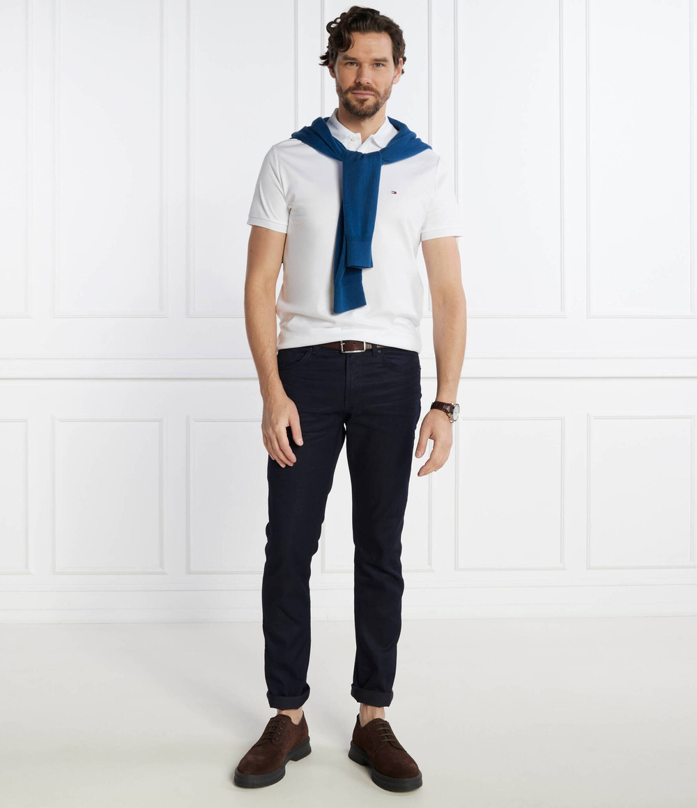 Поло Tommy Hilfiger - белый(MW0MW35585)