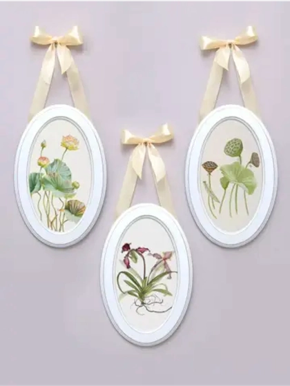 Панно на стену для интерьера 3 шт 28,5*18,5 см