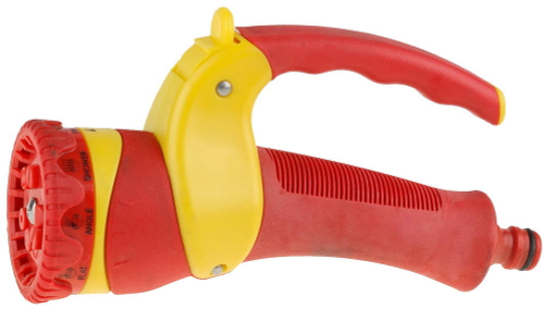 GRINDA 9 режимов, металлический с TPR, Поливочный наконечник (8-427148)