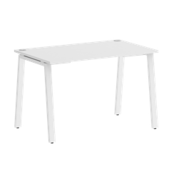 Home Office Стол письменный VR.SP-3-118.A Белый Бриллиант/Металл Белый 1180*720*750