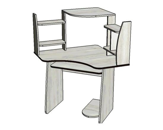 Стол письменный Квинс-4