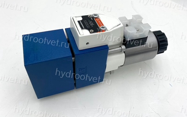 M-4SEW6Y3X/420MG24N9K4 - Гидрораспределитель седельного типа Ду 6 с электроуправлением на 420 бар, схема Y