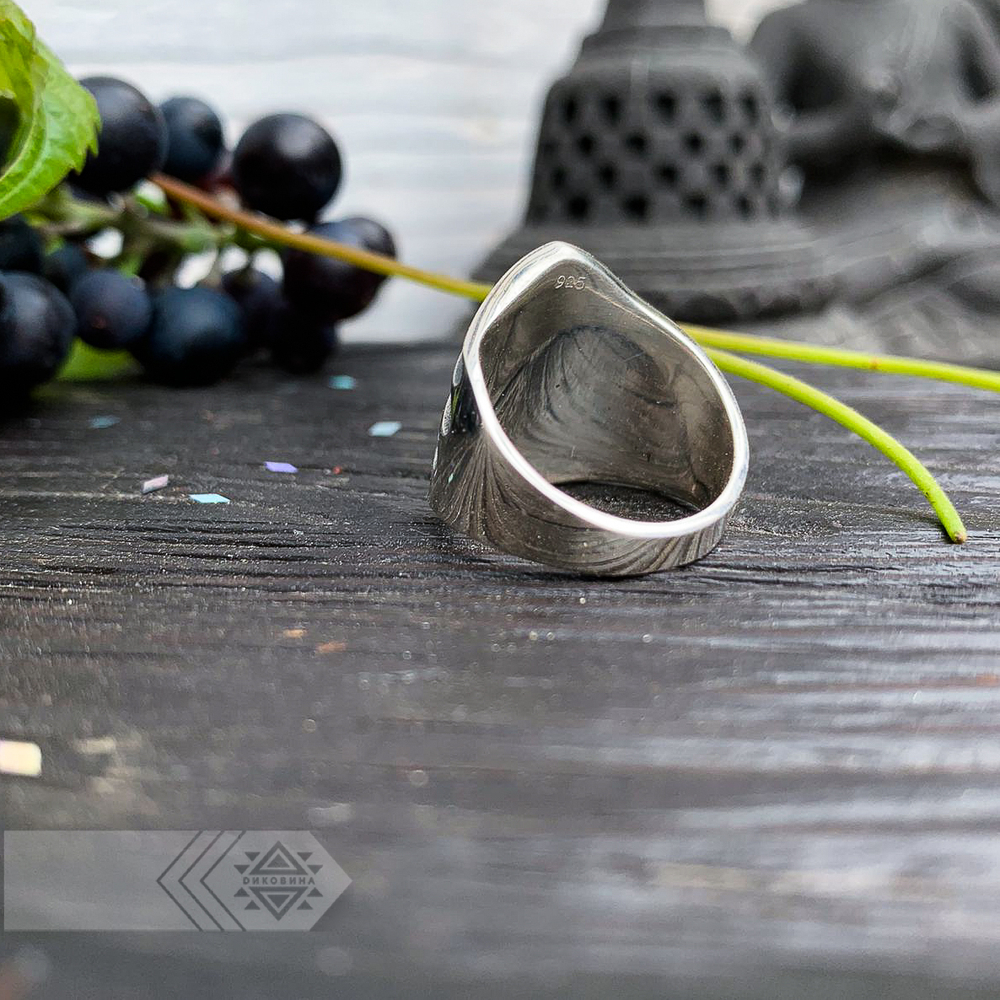 Кольцо, серебро