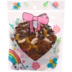 Резинки для волос 100шт «МИНДАЛЬ», оттенки бежевого и коричневого, d-2см