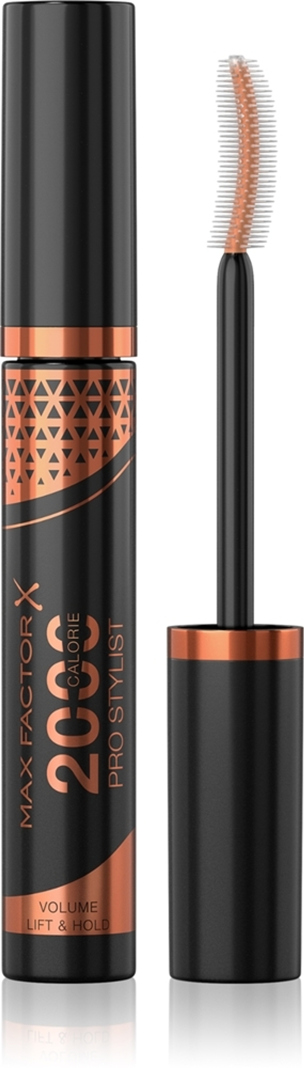 Max Factor 2000 Calorie Pro Stylist - Подкручивающая и придающая объем тушь для ресниц, 9 ml