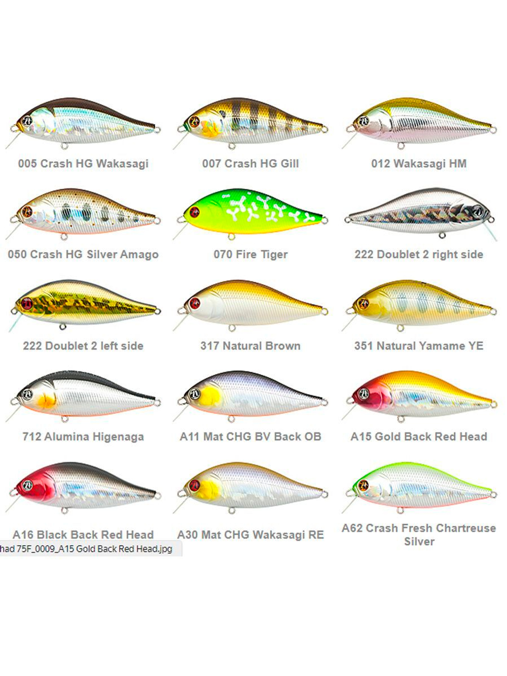 Воблер Pontoon21, Bet-A-Shad 63F-SR, 63мм, 7.3 гр., 0.1-0.3 м.