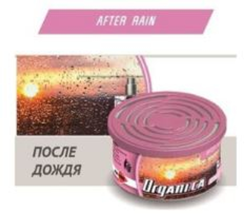 Ароматизатор в банке AIM-ONE" ORGANI.CA - После Дождя/Organic Cans After Rain ORG-AFR