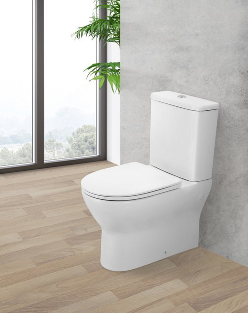 Унитаз-компакт Belbagno Energia BB8134CPR/SC, белый, безободковый