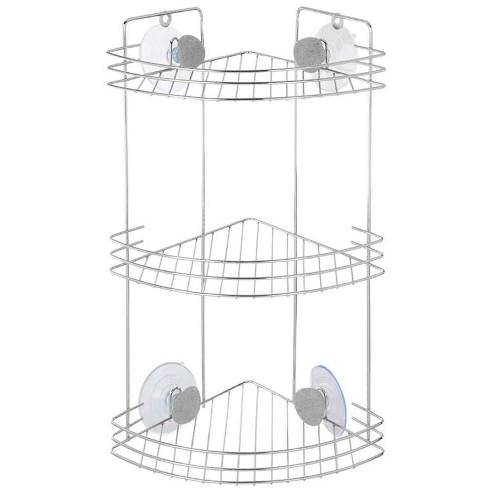 Полка угловая 3-х ярусная "Stone" W2672С