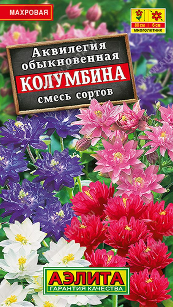 Аквилегия &quot;G. Колумбина&quot; 0.2г., Россия.