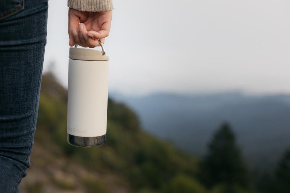 Термокружка Klean Kanteen TKWide Cafe Cap 12oz (355 мл) Tofu