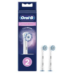 Насадки для зубной щетки ORAL-B EB60X Sensitive Clean 4 шт с Х-образными щетинками