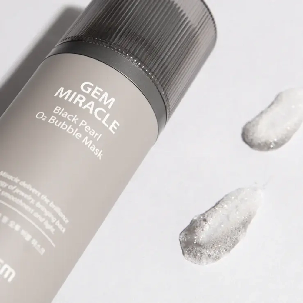 Gem Miracle Black Pearl O2 Bubble Mask